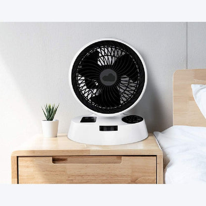 Ventilador De Piso Mesa Portátil Plastico Oficina Blanco VEN19
