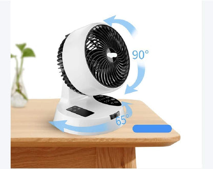 Ventilador De Piso Mesa Portátil Plastico Oficina Blanco VEN19