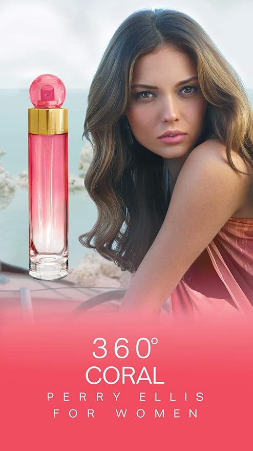 Perry Ellis 360º Coral for Woman EDP Spray 100ml