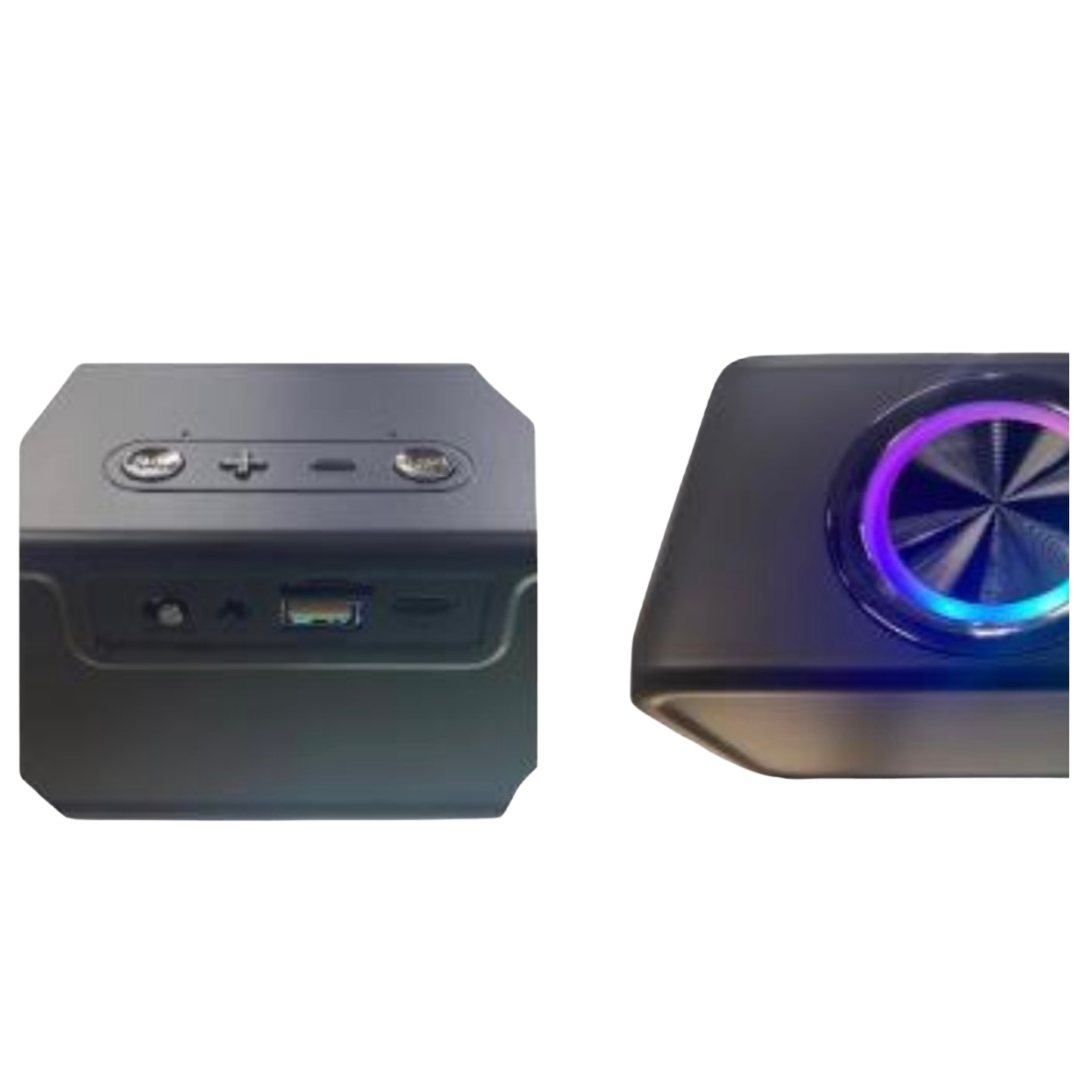 ⚡ Bocina Bluetooth Tipo Barra con Iluminación LED RGB