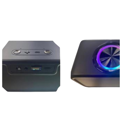 ⚡ Bocina Bluetooth Tipo Barra con Iluminación LED RGB