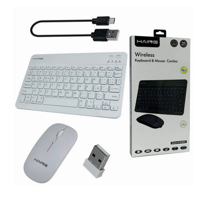 ⚡ Combo Teclado y Mouse Inalámbricos con Receptor USB