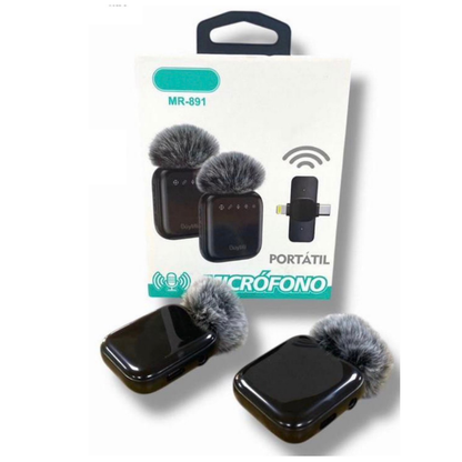 ⚡ Micrófono Inalámbrico Portátil para Celular