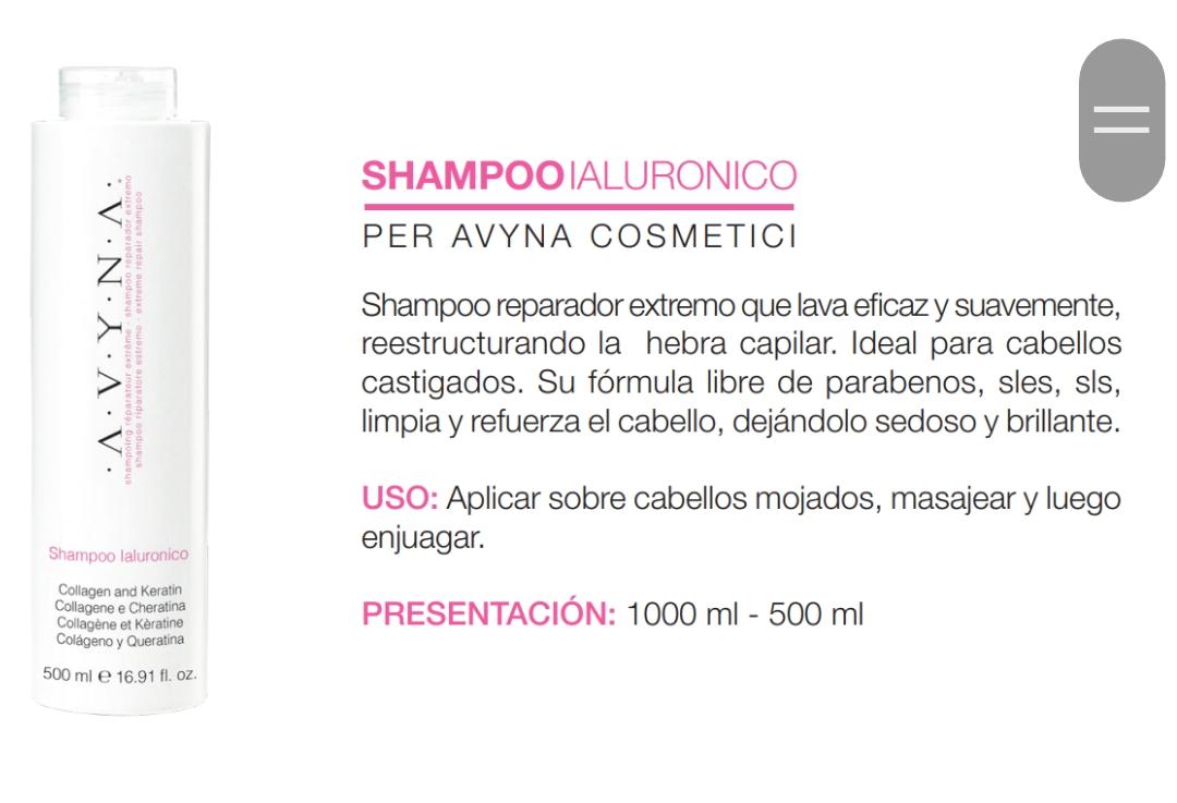 Shampoo Aluronico