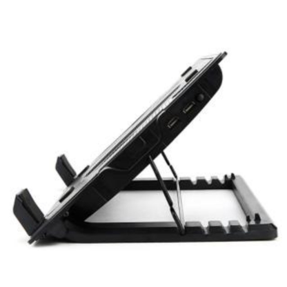 ⚡ Base Enfriadora Ajustable para Laptop con Ventilador LED