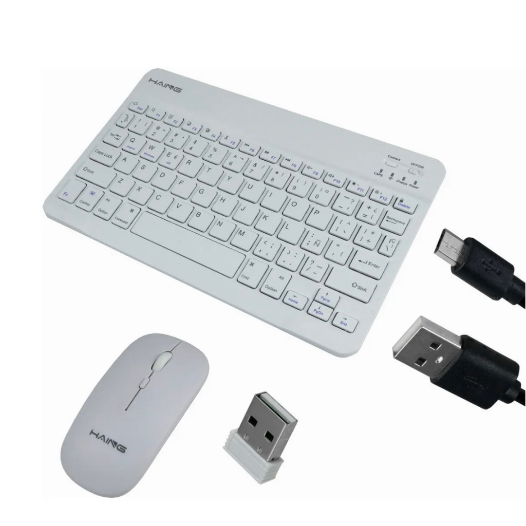 ⚡ Combo Teclado y Mouse Inalámbricos con Receptor USB